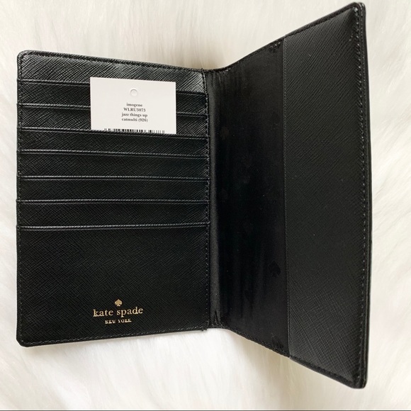 Jazz things up passport holder Kate spade black - Picture 2 of 5